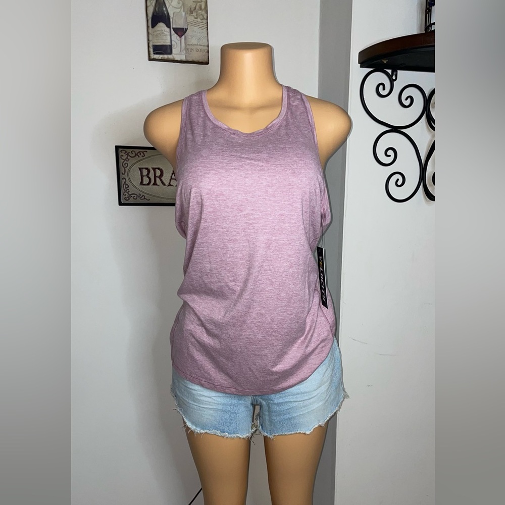 NWT ACTIVE TOP PINK SIZE L